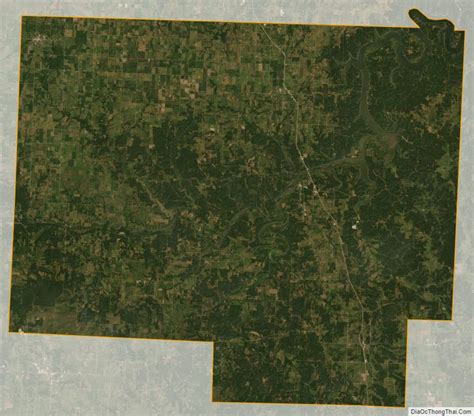 Map Of St Clair County Missouri