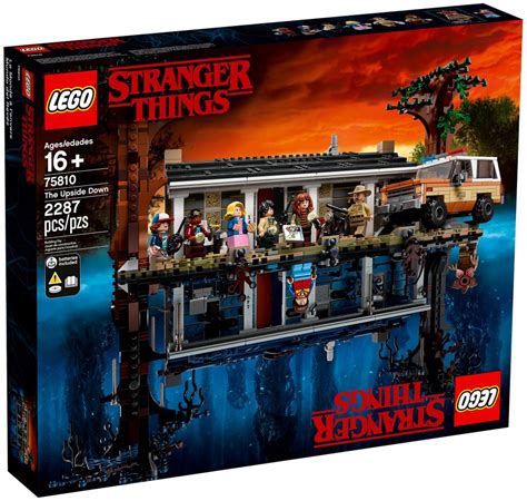 Lego Stranger Things 75810 Pas Cher La Maison Dans Le Monde à Lenvers