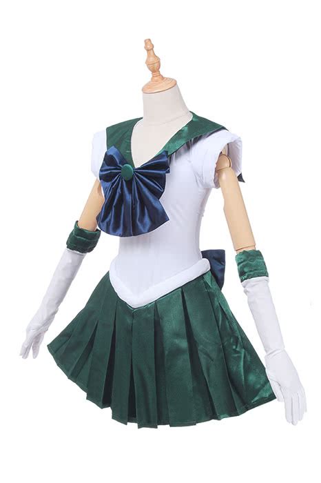 Sailor Moon Sailor Neptune Kaiou Michiru Fighting Uniform Cosplay Costume Cosplay Costumes Store