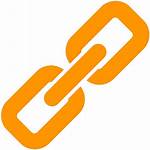 Link Icon Orange Data Vector Park Svg