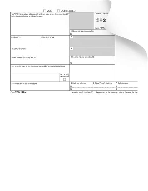 Fillable 1099 Nec 2023 Fillable Form 2024