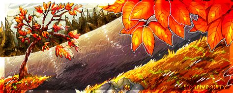Animated Autumn Pixel By Simplymisty On Deviantart