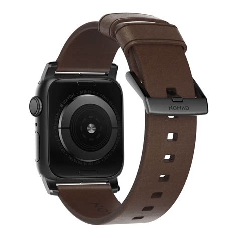 Shop the latest appel watch armband deals on aliexpress. NOMAD Apple Watch 44/42mm Armband Modern Strap Svart ...