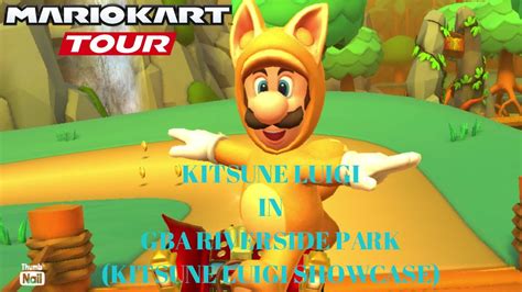 Mario Kart Tour Kitsune Luigi In GBA Riverside Park Showcase YouTube