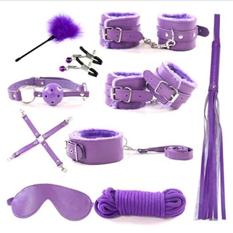 Piece Leather Fun Suit Ten Plush Binding Bondage Of Alternative Toy Sex Products F6xc From