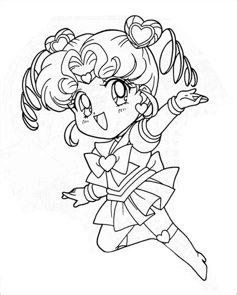 Chibi Coloring Pages Coloringbay