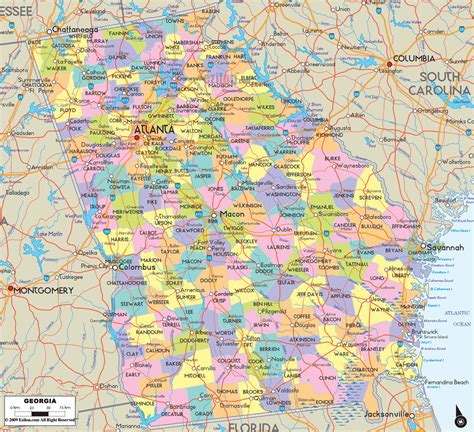 Maps Ga Counties Georgia Counties Map Get Directions Maps And