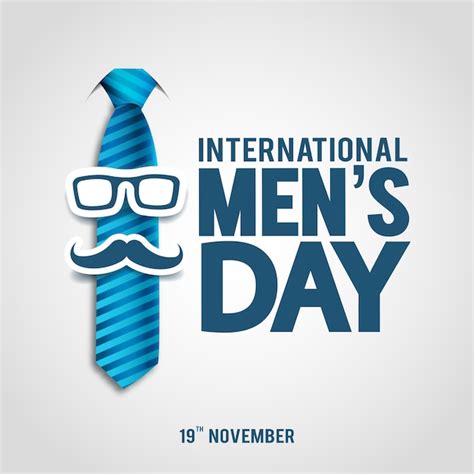 Premium Vector International Mens Day
