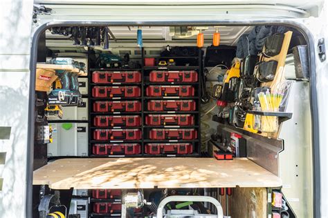 7 Rules For Organizing Your Work Van Work Truck Organization Work