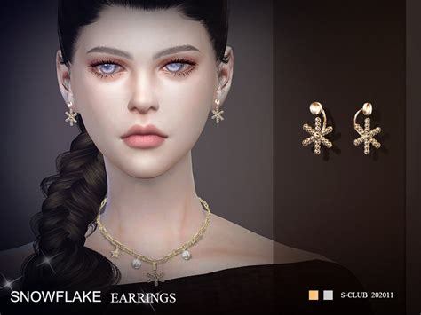 New Earrings Hope You Like Thank You Found In Tsr Category Sims 4