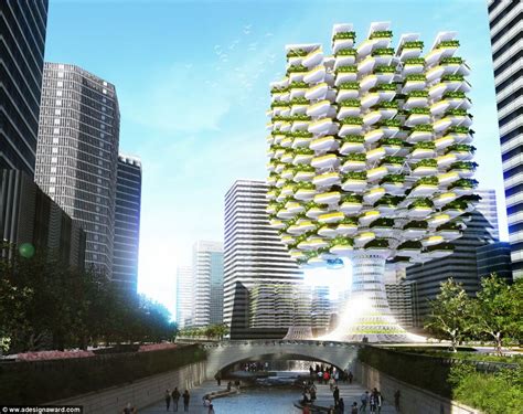 Incredible Design For Skyfarm Filled With Green Space Revealed