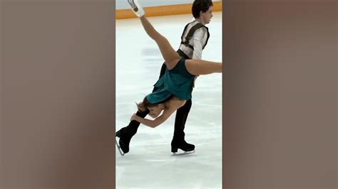 Vasilisa Kaganovskaya And Valery Angelopol Skating Tricks Freestyle Shorts Sport Art