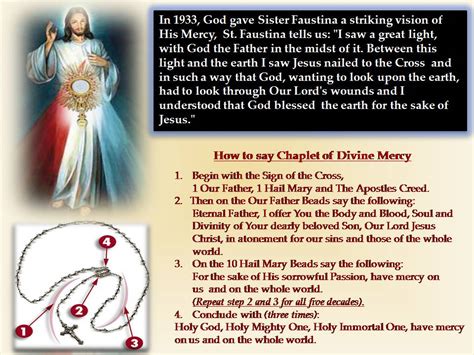 Eternal father, i offer you the body and blood, soul and divinity of your dearly beloved son, our lord jesus christ, in atonement for our sins and. Spiritual Lessons: THE CHAPLET TO THE DIVINE MERCY