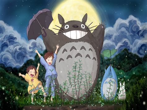 44 May My Neighbor Totoro Wallpaper Wallpapersafari