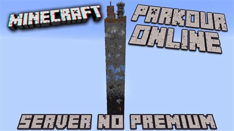 Minecraft Parkour Online En Un Server No Premium Con Subs Youtube