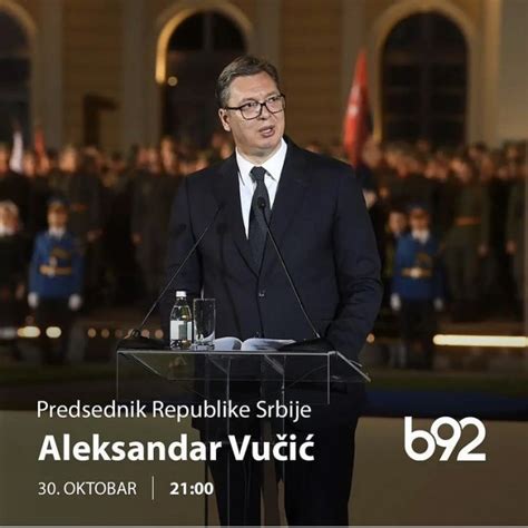 Vučić ekskluzivno na TV B92 večeras u 21h odgovara na optužbe iz