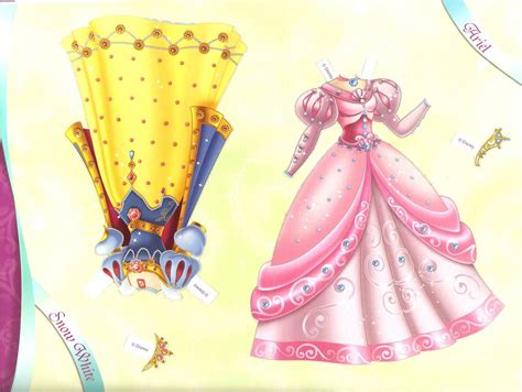 All Dressed Up Disney Princess Paper Dolls Part 1 Disney Paper Dolls