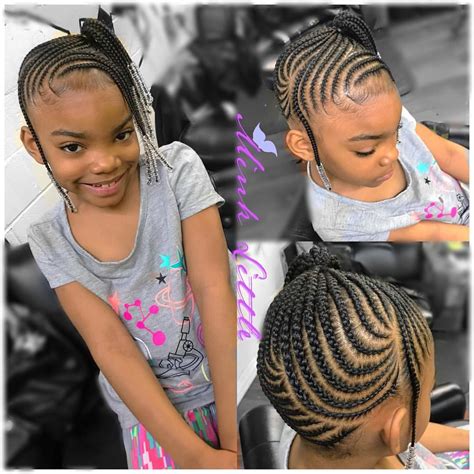 Braided headband styles are very popular, especially during the summer months. Childish Hairstyle For Trendy Black Girls - Braids ...