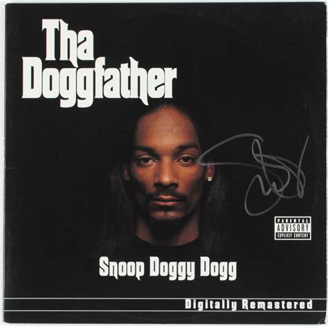 Snoop Dogg Signed The Doggfather Vinyl Record Album Cover Jsa