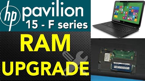 Hp 15 F Series Laptop Ram Upgrade Full Guide Youtube