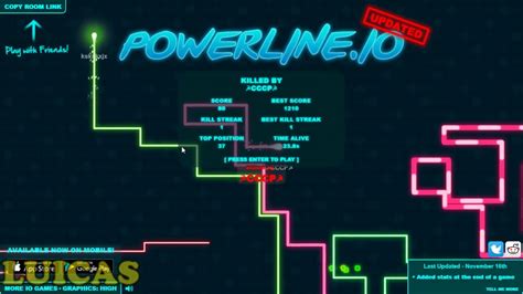 Juegos sociales, juegos de armas, juegos io y muchos más. Powerline.io 🎮 Juego Multijugador Online Gratis 🎮 para PC ...