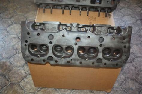 1957 Corvette Small Block 283 Cylinder Heads Fuel Injection C1 Gm