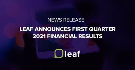 Leaf Announces First Quarter 2021 Financial Results East Side Games Group