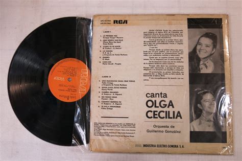 Vinyl Vinilo Lps Acetato Olga Cecilia Canta Orq Guillermo Go MercadoLibre