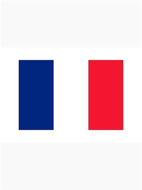 French Flag Poster For Sale By Jeanbaptistep Redbubble