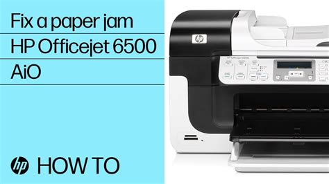 Hp Officejet 6500 J6400 Printers Paper Jam Error Hp Support