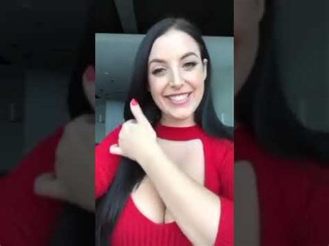 Angela White Australian Pornographic Film Actress Live On Instagram