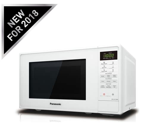 Answer questions, earn points and help others. Panasonic 800W 2018 Standard Microwave NN-E27JWMBPQ ...