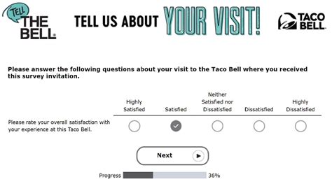 Taco Bell Customer Satisfaction Survey Guide