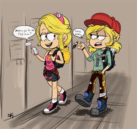 The Loud House Lana And Lola Fighting