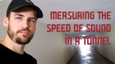 Using My Mouth To Measure The Speed Of Sound Youtube