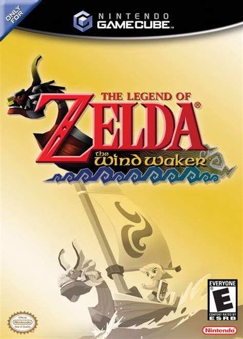 The Legend Of Zelda The Wind Waker Cover Artwork