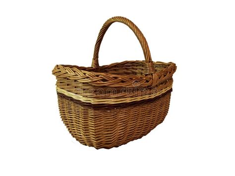 Wicker Basket Made From Vine Stock Photo Image Of Wicker Traditional