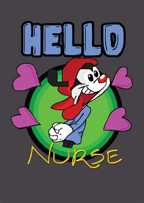 T SHIRT ESTONADA Hellooooo Nurse R 58 43 Em Calabokitos