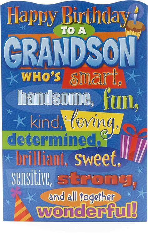 Diy Free Printable Birthday Cards For Grandson