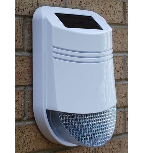Hy Outdoor Solar Wireless Solar Siren Alarm 3