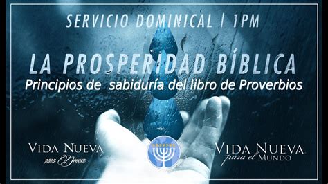 La Prosperidad Bíblica Principios De Sabiduría Youtube