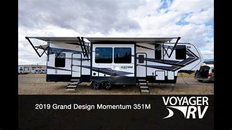 2019 Grand Design Momentum 351m 5th Wheel Rv Video Tour Voyager Rv
