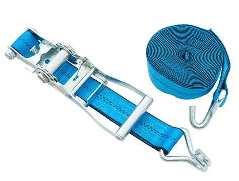 2 Pack 2 X 15 Blue Ratchet Strap W Wire Hook 3333 Lbs Wll