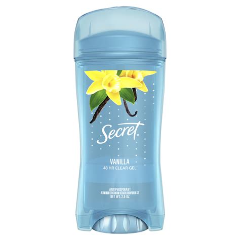 Secret Clear Gel Antiperspirant Deodorant Vanilla 26 Oz