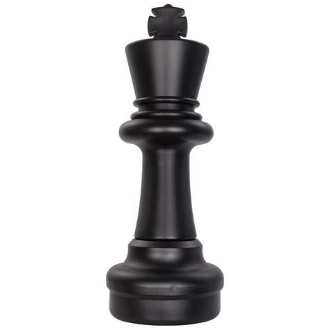 Giant Chess Piece 25 Inch Dark Plastic King Megachess