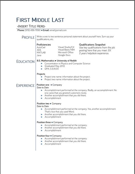 Free resume templates that gets you hired faster ✓ pick a modern, simple, creative or professional resume template. college student resume templates microsoft word - Google ...