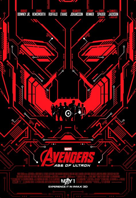 Choose One Of Four Avengers Age Of Ultron Imax Posters