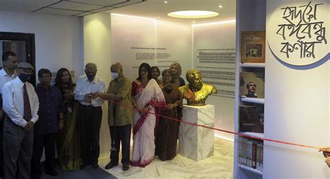 Ewu Inaugurates Hridoye Bangabandhu Corner At Its Library