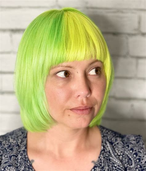 Lime Green Hair 23 Best Looks That Will Turn Heads
