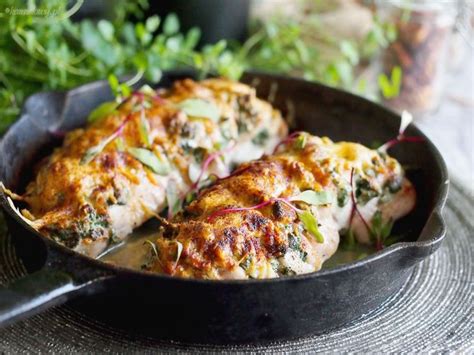 Hasselback chicken ~ cajun with pepper jack & spinach. Pin on Yumgoggle Community Gallery